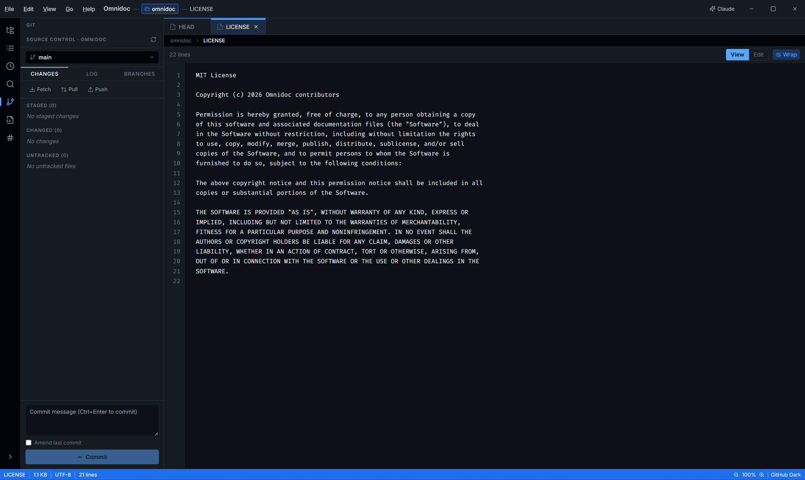 Git Status Indicators